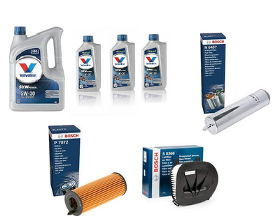 BOSCH SERVICE KIT FOR BMW X5 3.0 XDRIVE40D M SPORT E70 BOSCH SERVICE KIT +OIL 7L