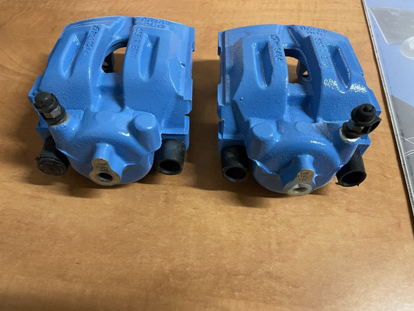 FOR BMW E81 E82 E87 E88 E90 E91 E92 E93 X1 BLUE REAR CALIPERS FOR 300MM DISCS