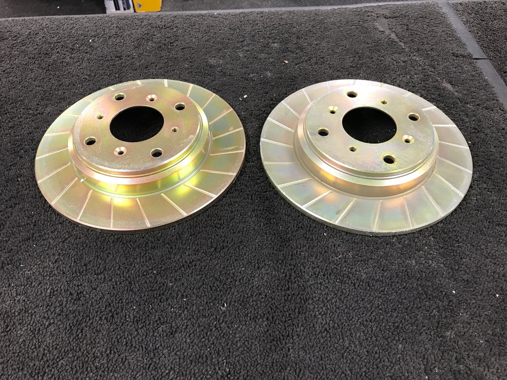 FORHONDA  PRELUDE 2.0 1992 TO 1997 GROOVED BRAKE DISCS REAR 260MM X 4 STUD