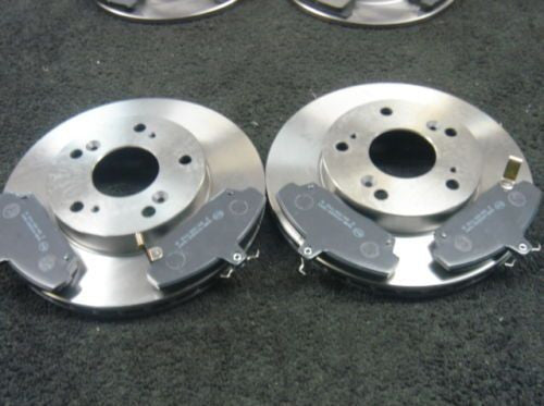 FOR CIVIC 1.6 EP2 + SPORT 2001-2006 FRONT BRAKE DISCS AND PADS SET NEW 5 STUD