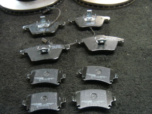 AUDI A6 3.0TDI QUATTRO FRONT REAR BRAKE PADS 