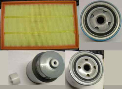 FITS NISSAN NAVARA  2.5TD D40 OIL AIR FUEL FILTER NO SENSOR HOLE