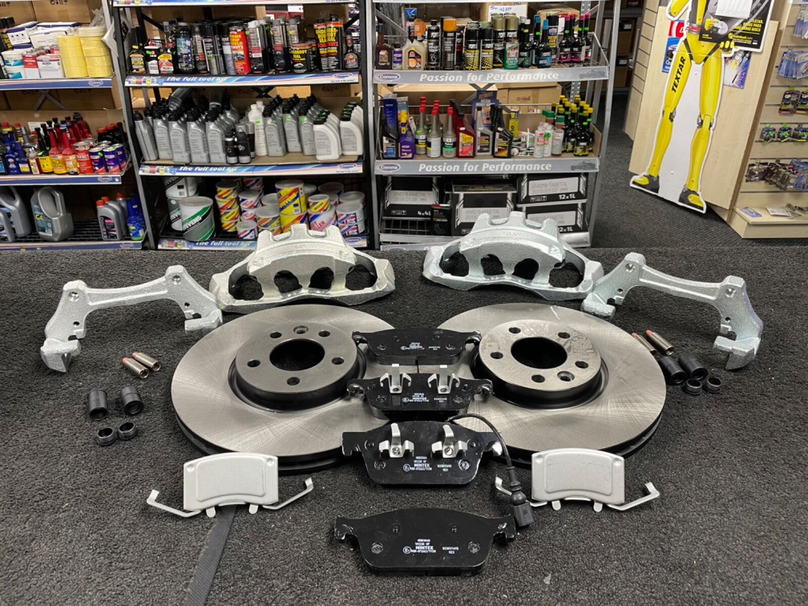 FOR VW TRANSPORTER T5 T6 BIG BRAKE CONVERSION   CALIPER KIT 340mm