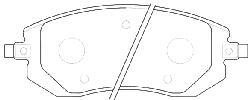FOR IMPREZA WRX LEGACY FORESTER 02  FRONT BRAKE PADS MINTEX