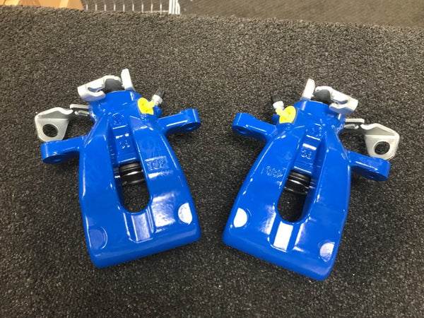 ASTRA G MK4 ZAFIRA SRi GSi TURBO REAR BRAKE CALIPER RH + LH SIDE LUCAS BLUE 