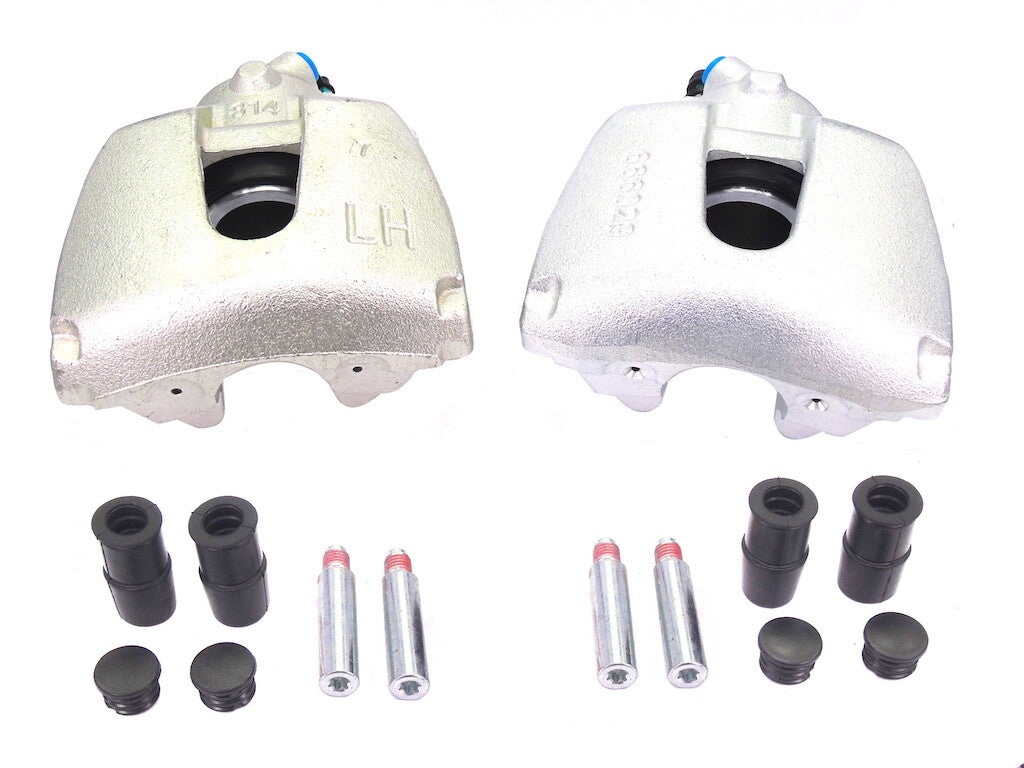 FRONT PAIR BRAKE CALIPERS +SLIDERS FORD FOCUS MK2 FORD C-MAX 2005-2010