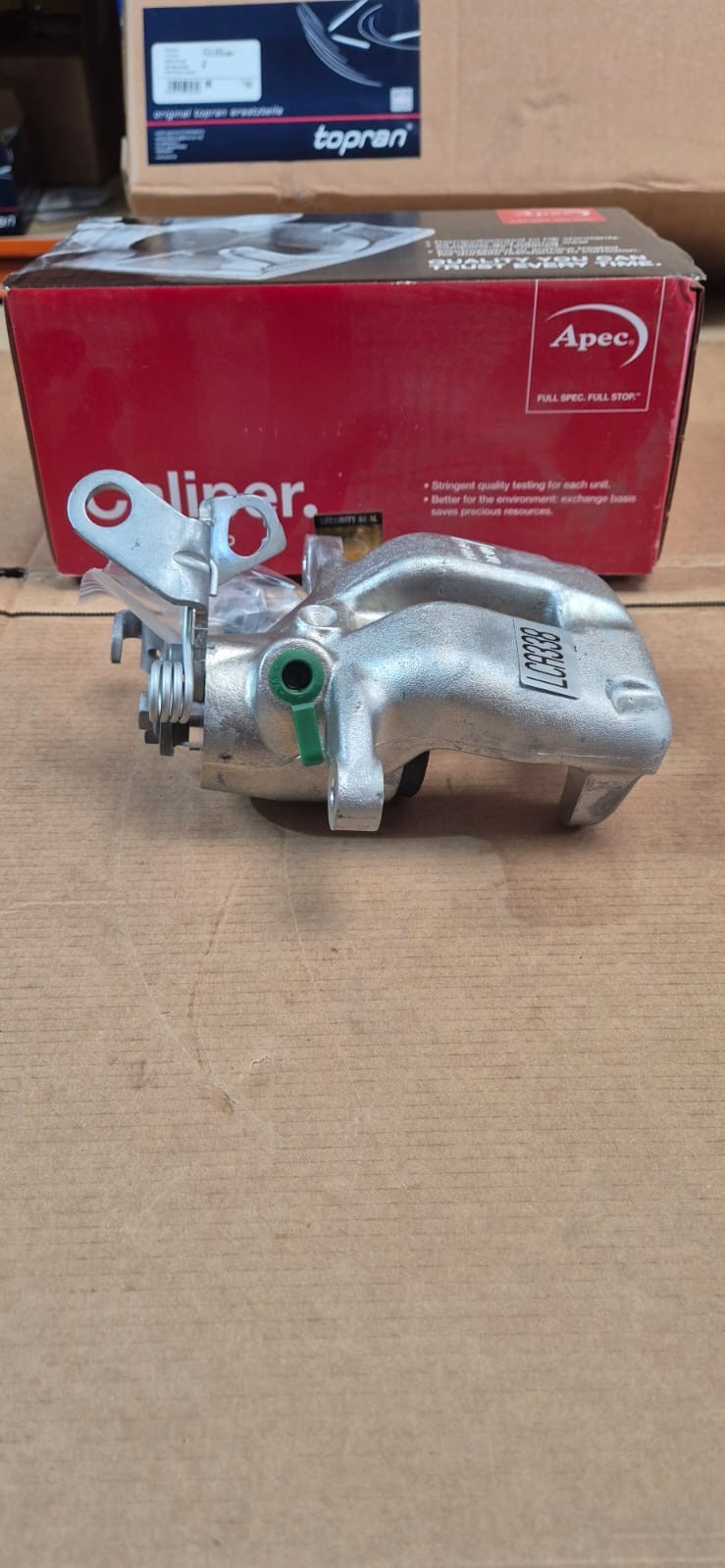 REAR NS LH BRAKE CALIPER FITS AUDI A3 8P TT 8J ALTEA 5P LEON VW EOS 282MM DISCS