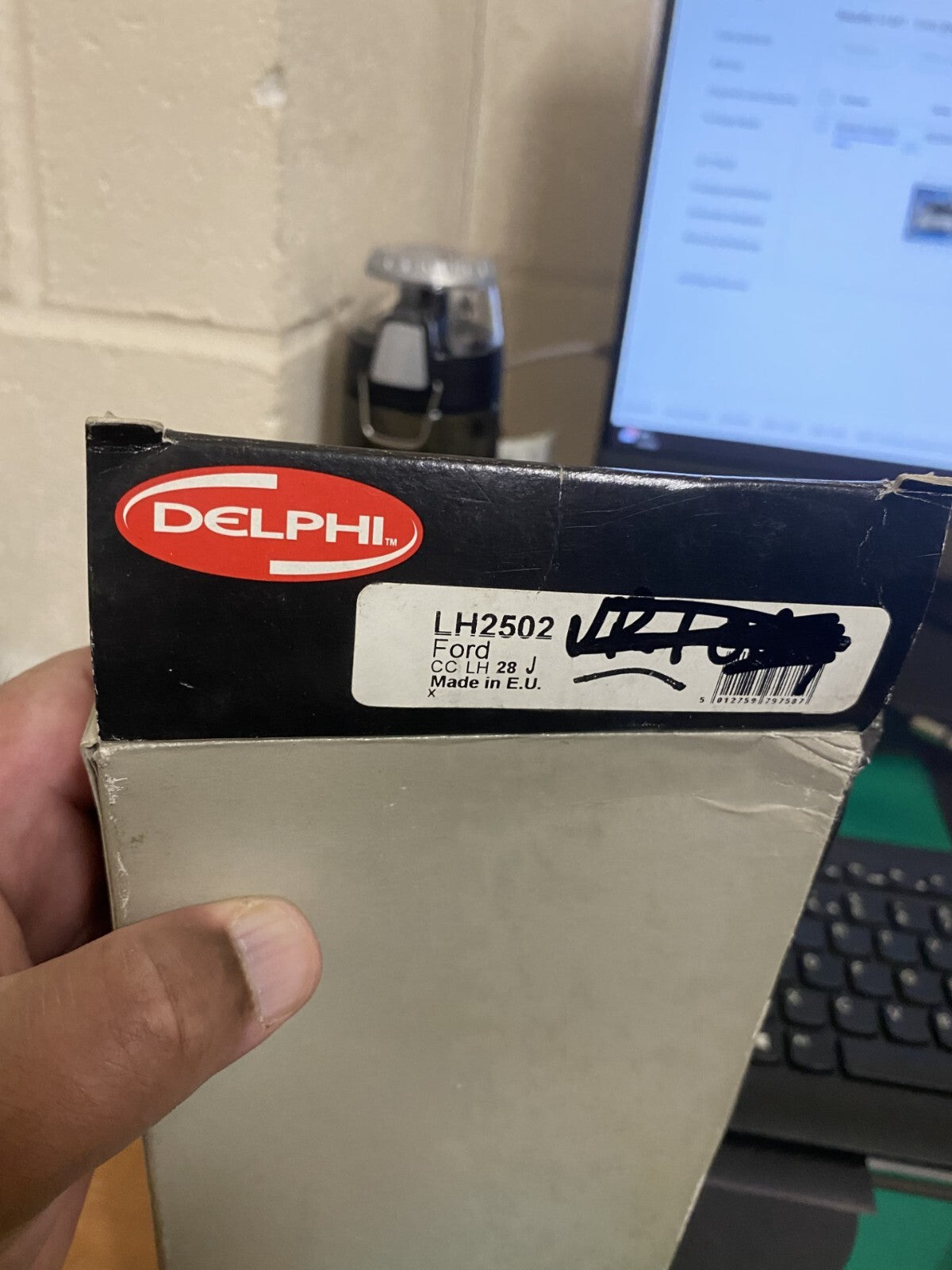 DELPHI REAR BRAKE HOSE FITS FORD SIERRA SAPPHIRE RS COSWORTH MK2 GRANADA P100