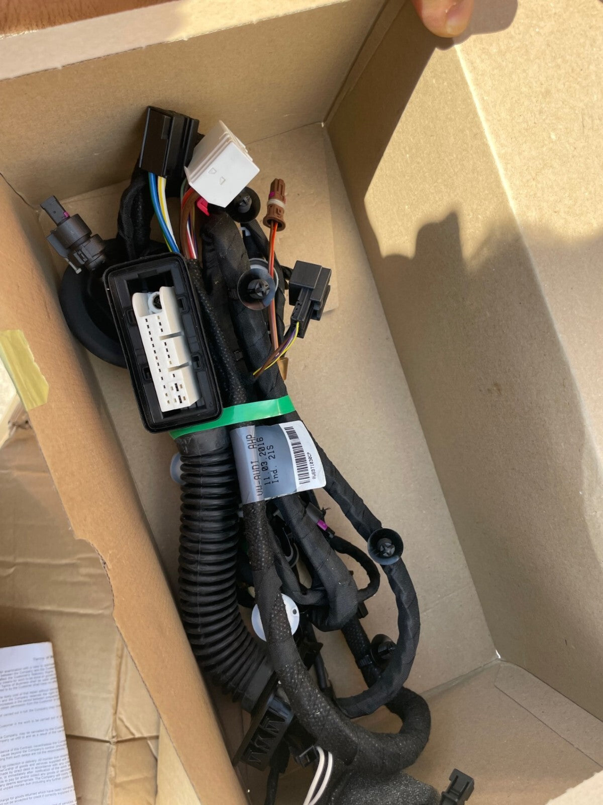 AUDI A5 S5 RS5 COUPE 2017ON LH NS PASSENGER DOOR WIRING LOOM 8W6971030CP GENUINE