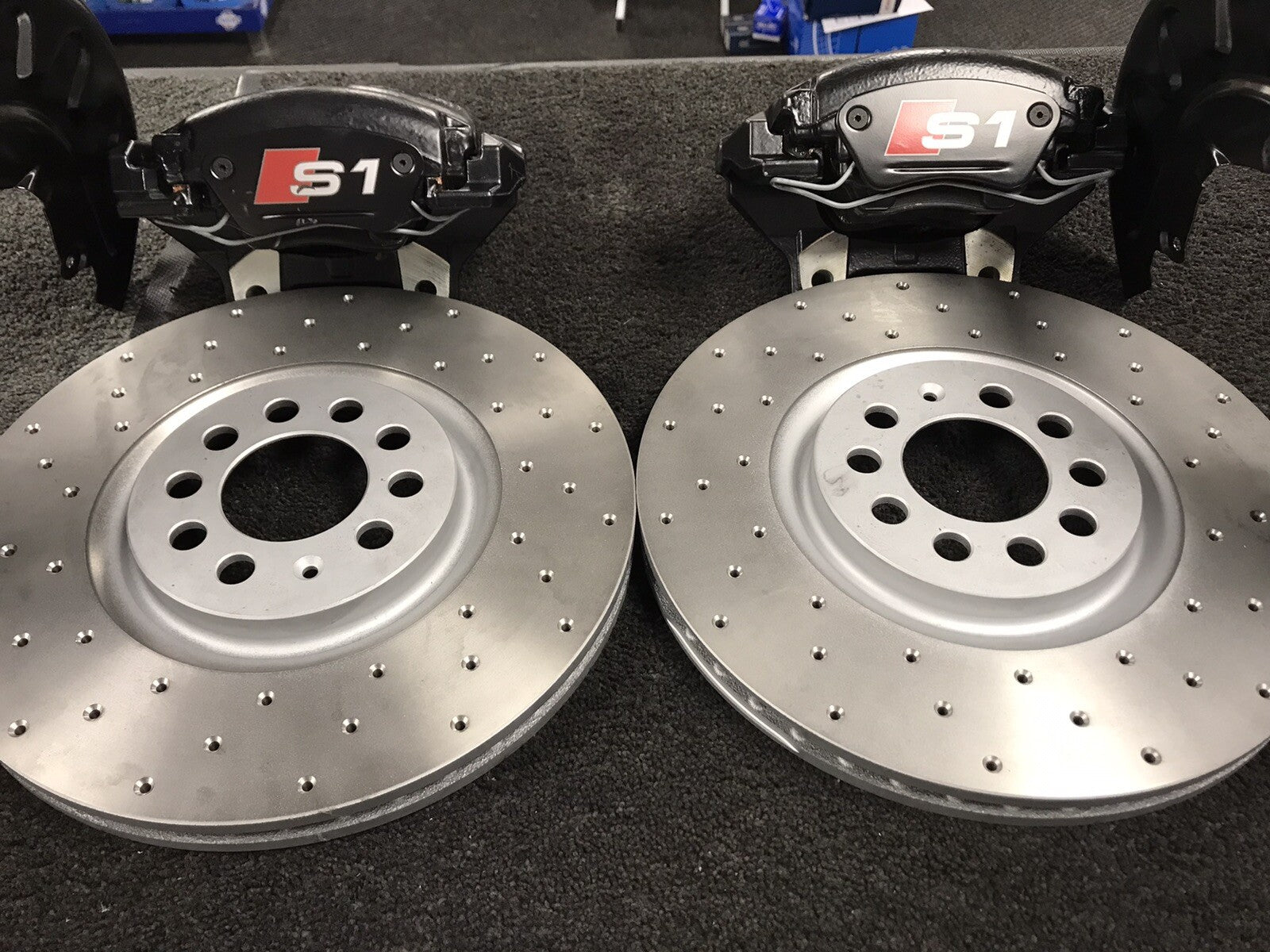 AUDI A1 TFSi 185 S1  PERFORMANCE BRAKE DISC BRAKE PADS CALIPERS  310MM