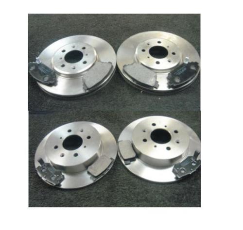 ROVER MG ZR 160 1.8 BRAKE DISC FRONT REAR BRAKE DISCS MINTEX PADS 