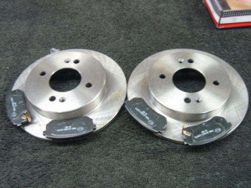 FOR KIA PICANTO REAR BRAKE DISCS  & BRAKE PADS 