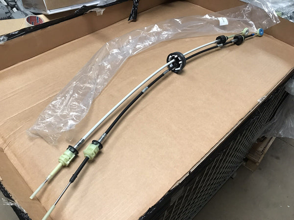 OEM ASTRA H M32 SIX SPEED MANUAL GEAR-SHIFT LINKAGE CABLES IDENT EK 55350266