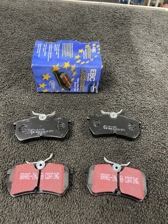 FOR FORD FIESTA 1.6 ST MK 7 B299 (2012-2018) EBC REAR BRAKE PADS SET OF4