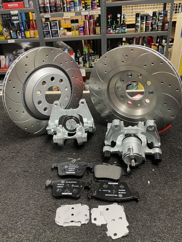 GOLF MK7 TFSi GTi GTD REAR VENTED BRAKE DISC CONVERSION 272/282/300 TO 310MM