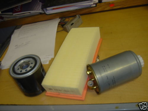 ROVER 45 25 420 220 DIESEL OIL AIR  FUEL FILTER SERVICE