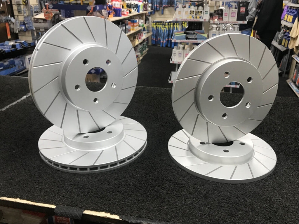 MONDEO ST220 GROOVED BRAKE DISC FRONT REAR 