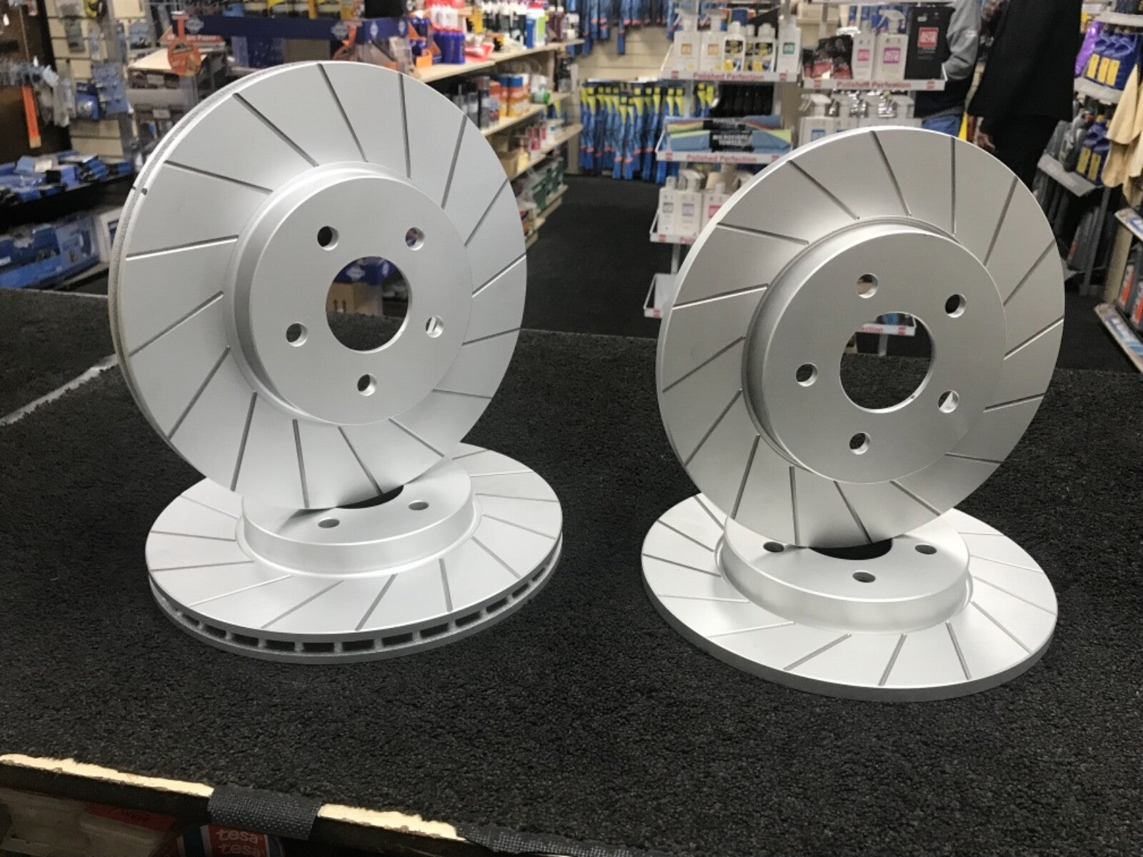 MONDEO ST220 GROOVED BRAKE DISC FRONT REAR 