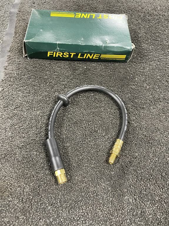 FOR AUDI 100 1.8 AVANT C3 (1983-1991) FRONT FIRSTLINE FLEXY HOSE 