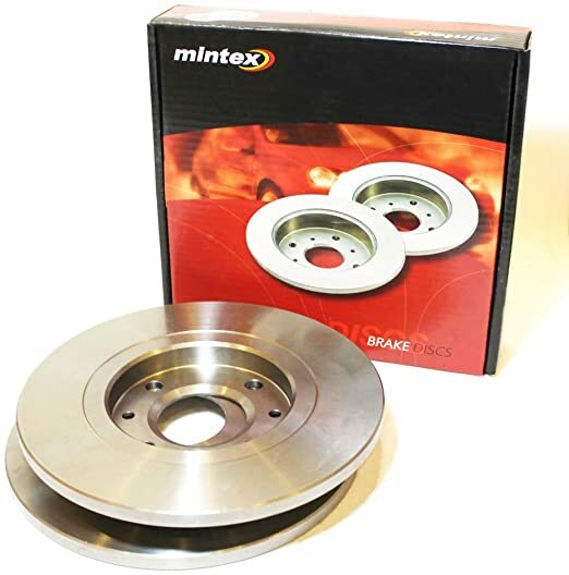 FOR HONDA CIVIC 1.4 1.6 TYPE R TYPE S 2 X NEW MINTEX REAR BRAKE DISCS 260MM