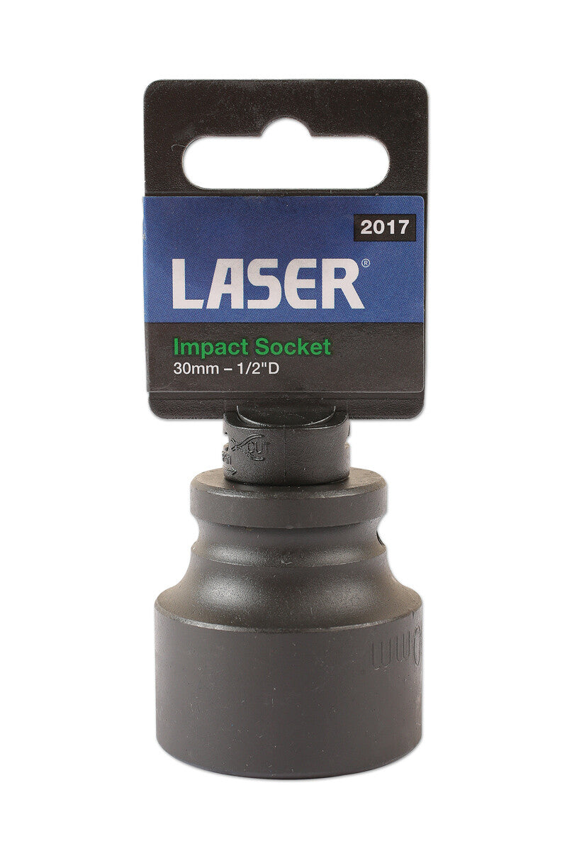 1 X LASER TOOL 30MM SOCKET 1/2" DRIVE 