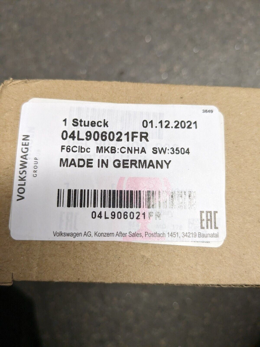 SKODA AUDI A6 2015 -2018 ECU BRAND NEW GENUINE04L906021FR 4 CYLINDER DIESEL