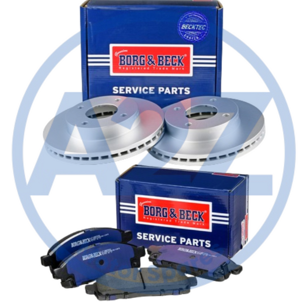 NEW FRONT BRAKE DISC 257MM PADS SET FIT NISSAN NV200 1.5 DCI MK1 2010 ON