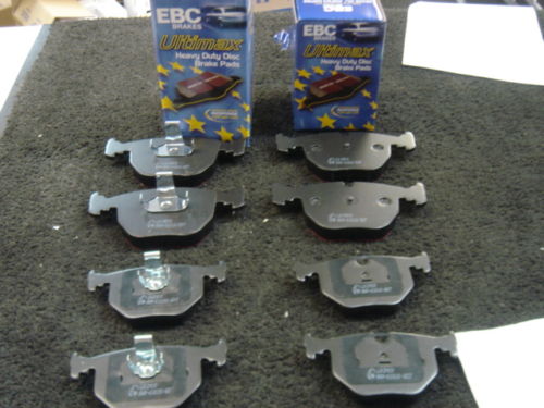 BMW M5 E39 4.9 99-03 FRONT REAR EBC ULTIMAX BRAKE PADS
