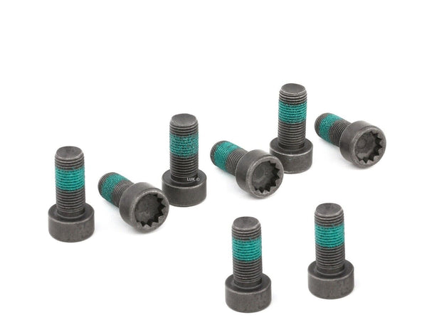 AUDI VW SEAT SKODA FLYWHEEL BOLT SET (SET OF 8) N90665001 *GENUINE NEW