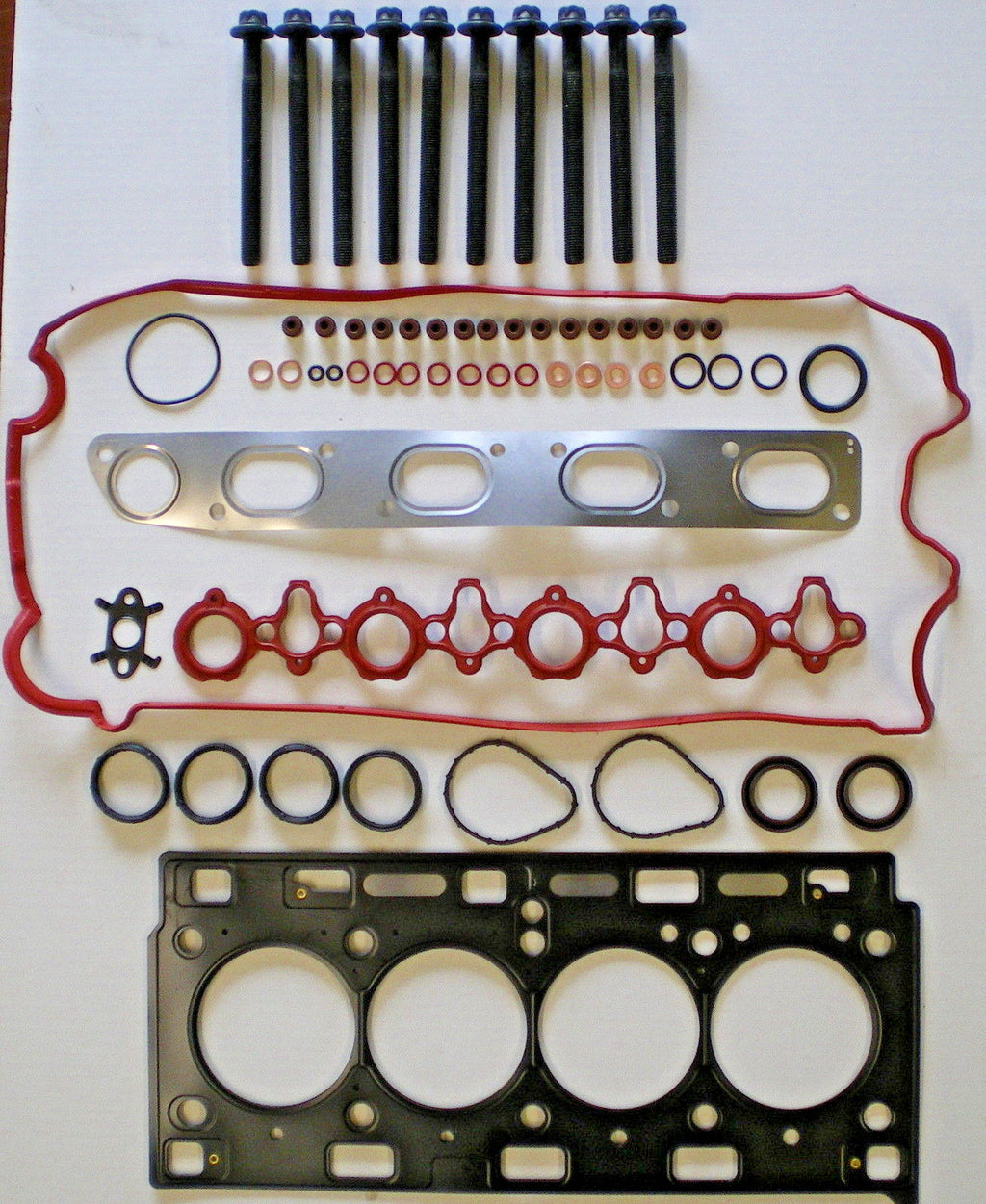 FOR VAUXHALL VIVARO RENAULT TRAFIC 2.5 G9U HEAD GASKET SET BOLTS TIMING BELT KIT
