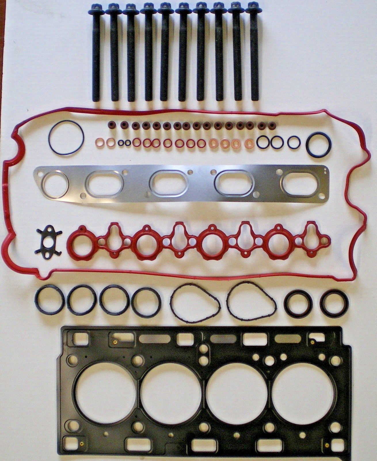 FOR VAUXHALL VIVARO RENAULT TRAFIC 2.5 G9U HEAD GASKET SET BOLTS TIMING BELT KIT
