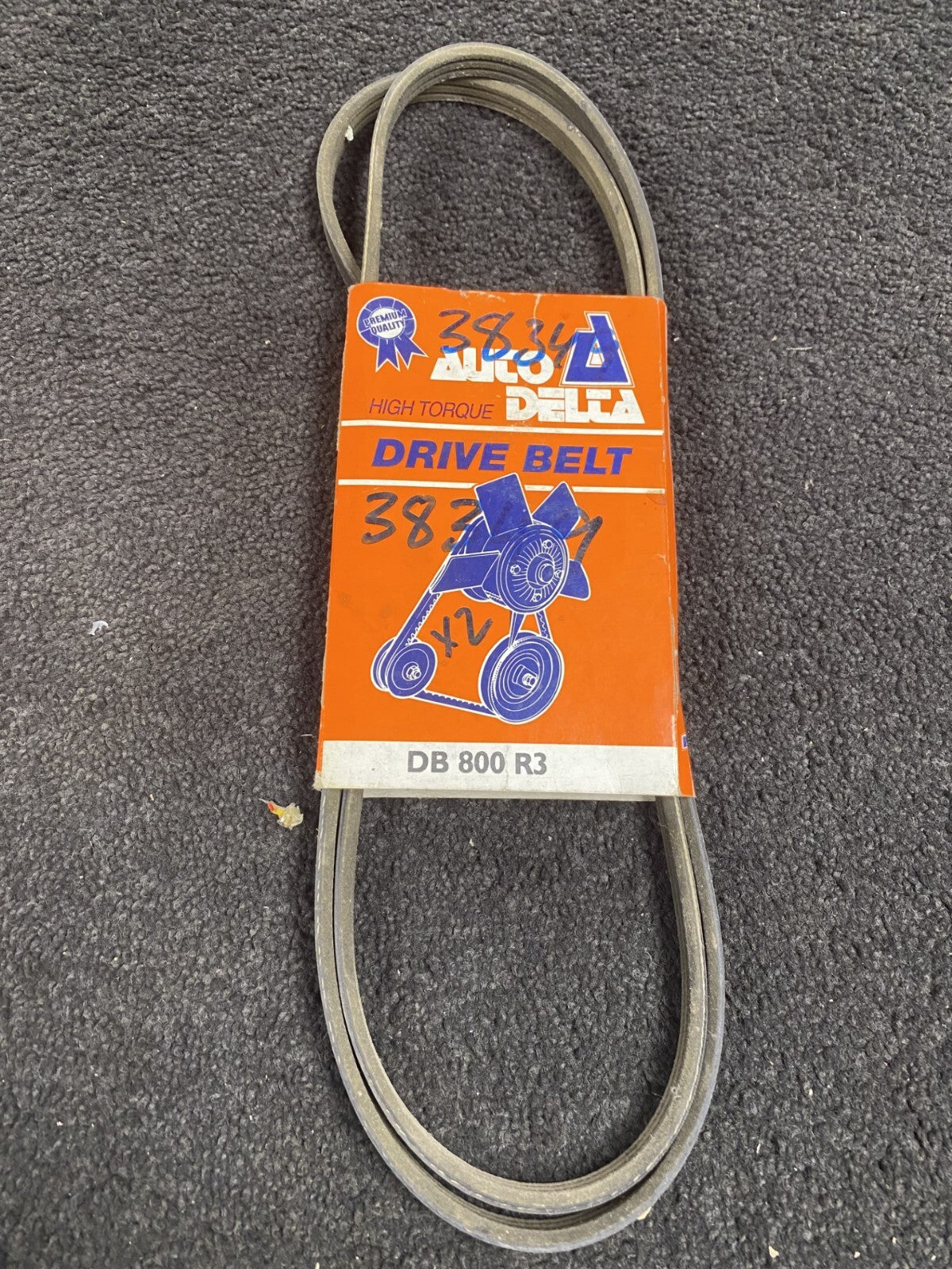 GENUINE AUTO DELTA DRIVE BELT FITS HONDA ACCORD 2.0 MK 3 DB800R3