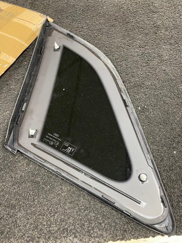 AUDI A3 5DR SPORTBACK REAR OS RH QUARTER GLASS 8V4845300A 2013-2020
