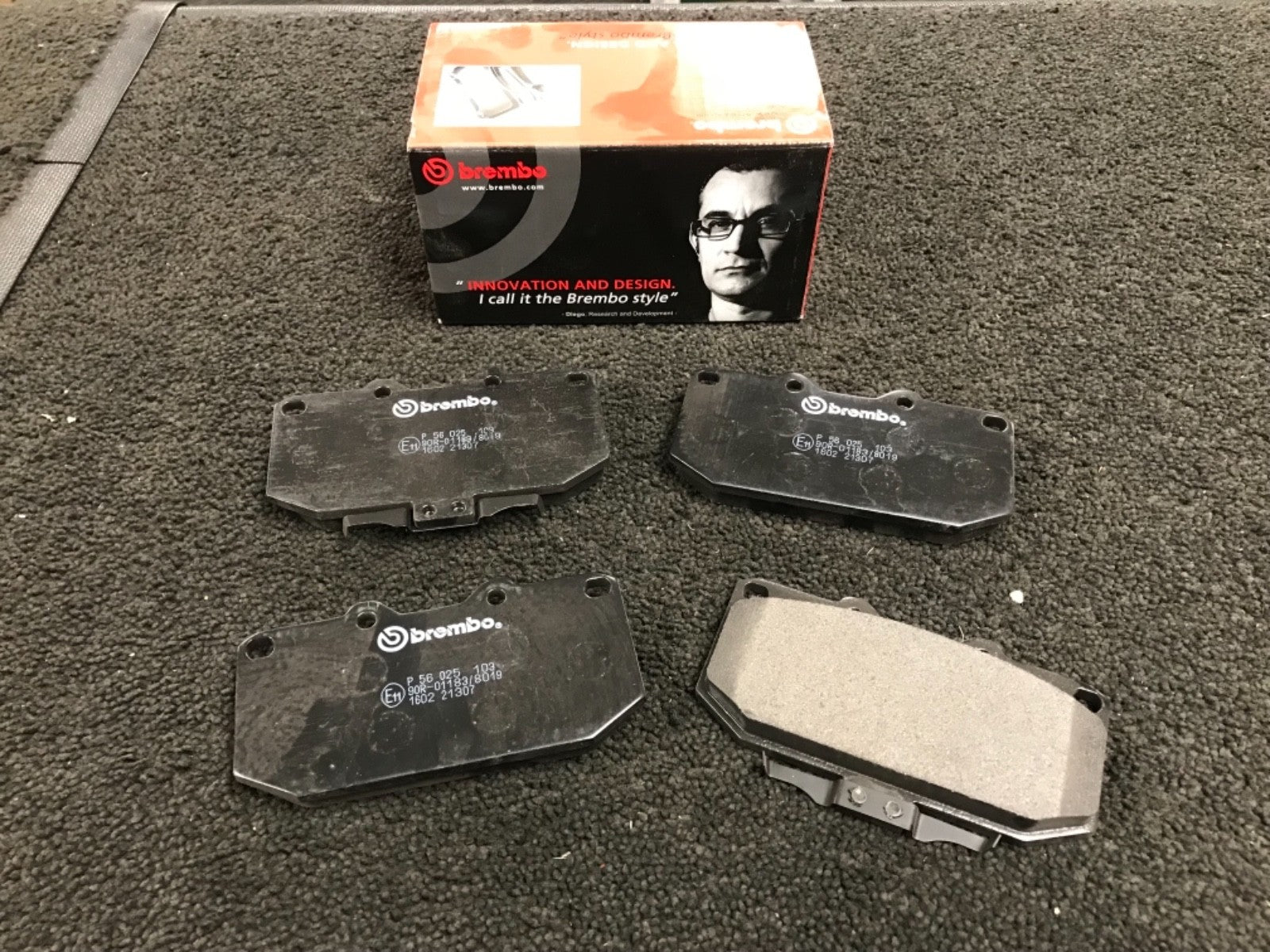 Front Brake Pad Fits Nissan Subaru Toyota 300Zx Impreza Yaris Brembo P56025