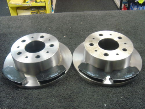 FOR FIAT  DUCATO HDI 2006>ON REAR BRAKE DISCS & PADS 280MM