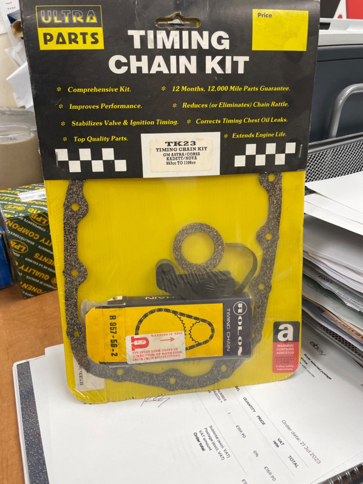 Timing Chain Kit - fits Astra corsa nova Mk1 1.0 1.2 OHV  - TK23