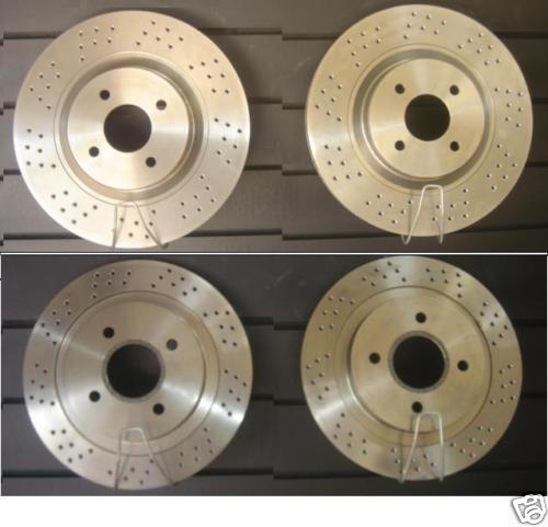 FOCUS RS 02-05 BREMBO DRILLED BRAKE DISC FRONT REAR