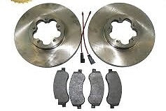 FORD TRANSIT 2.2TDCI 280 260 300 2006 ON FRONT BRAKE DISCS BRAKE PADS