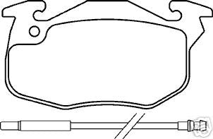 CITROEN SAXO AX  106  3 STD BRAKE DISCS PADS MINTEX BDX