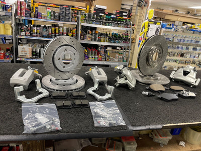 VW POLO TSi TDi 6R 9N GTi BIG BRAKE DISC UPGRADE CALIPER CONVERSION FRONT REAR