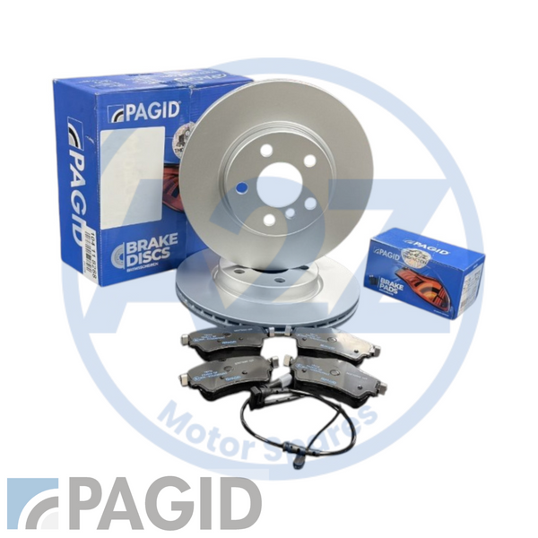 FRONT PAGID BRAKE DISCS 294MM & PADS FIT MINI COOPER S 2.0 MK4 F56 2013 ON