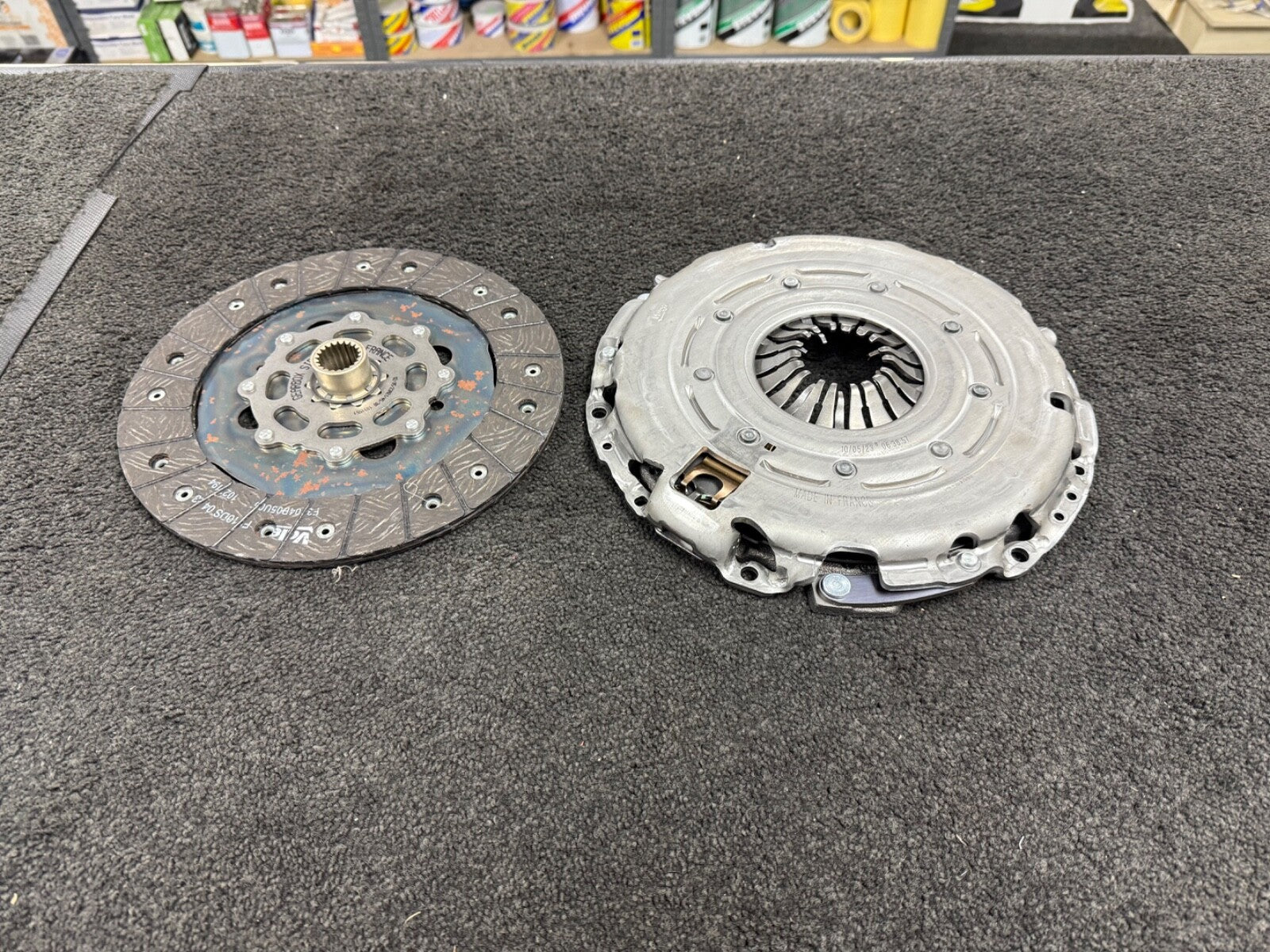 2PCE CLUTCH KIT GENUINE VALEO PEUGEOT 3008 5008 EXPERT CITROEN C4 C5 2.0HDI 150