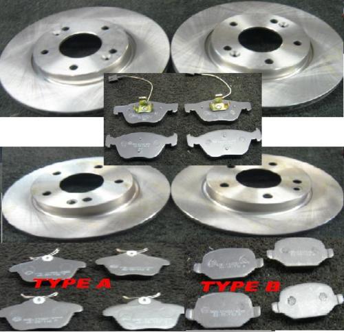 ALFA 147 1.6 1.8 2.0 01-06 FRONT REAR BRAKE DISC & PADS