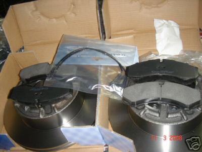 FOR IVECO DILY 50C13 50C14  40C13 REAR BRAKE DISC BRAKE & PADS &WIRES REAR