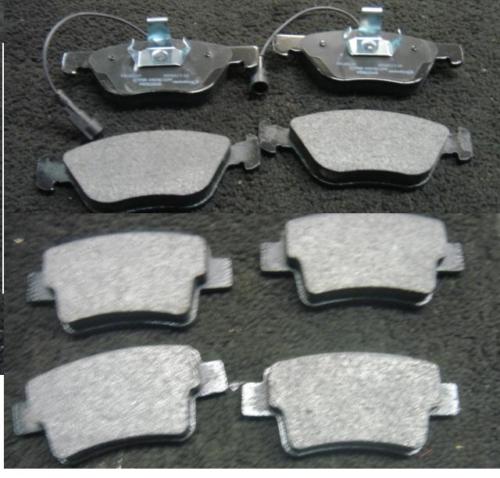  FOR MULTIPLA 1.6 1.9TD JTD FRONT REAR DISC BRAKE PADS FOR MODELS WITH REAR DISC