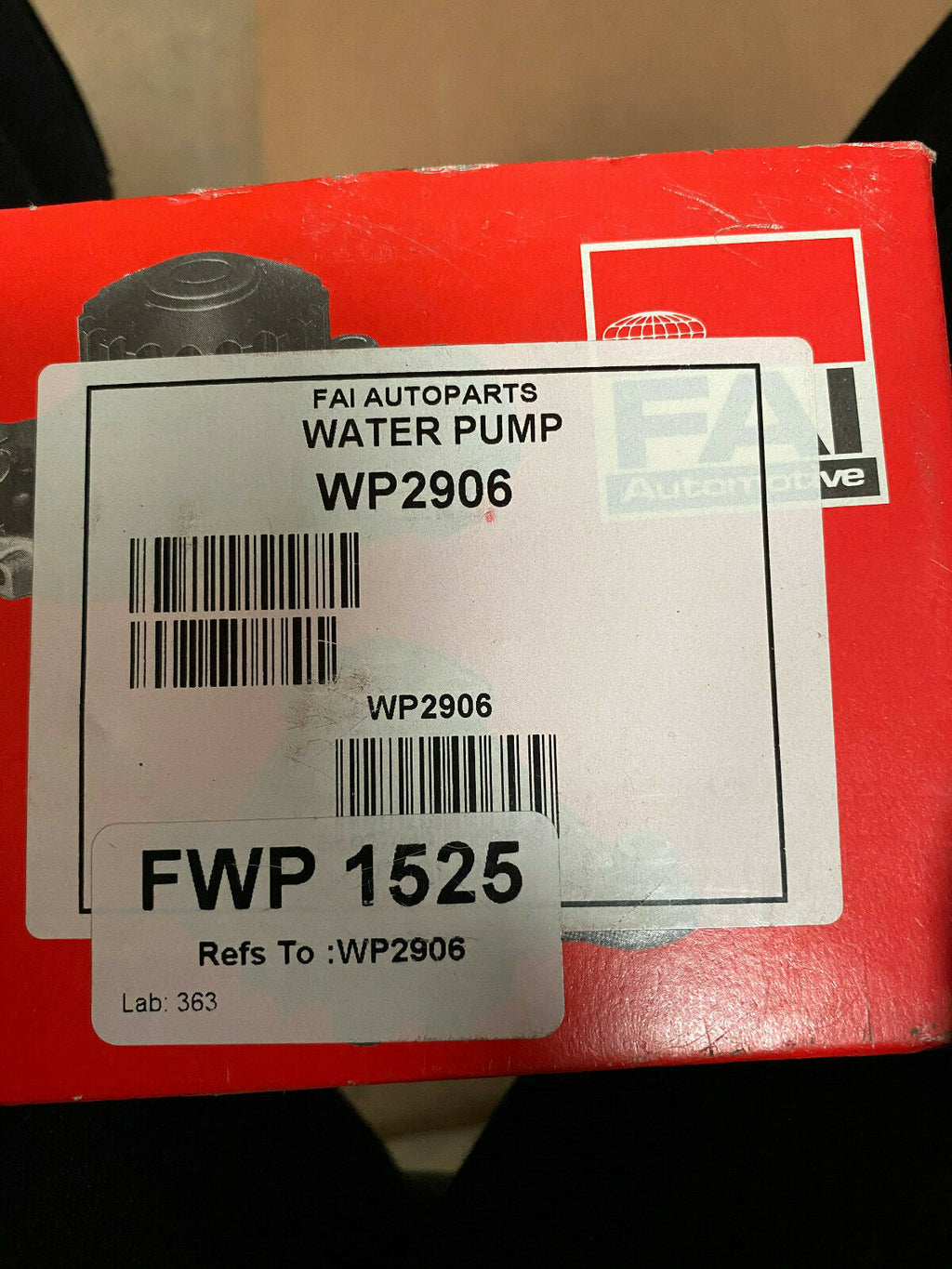 1 X WATER PUMP FOR NISSAN MICRA 1.0 1.2 K10 FWP1525