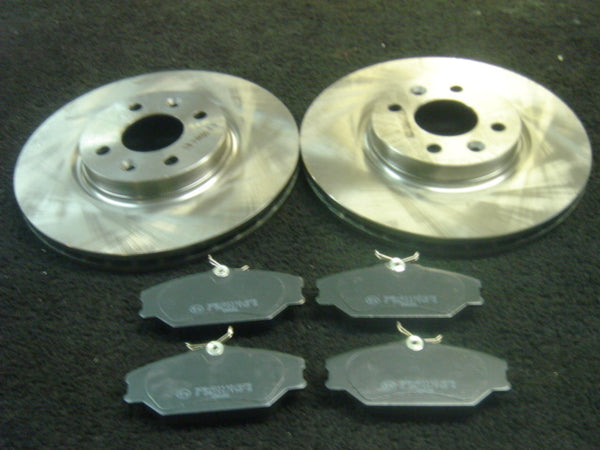 FOR MEGANE SCENIC LAGUNA KANGO BRAKE DISCS & PADS 280MM 4 STD FR