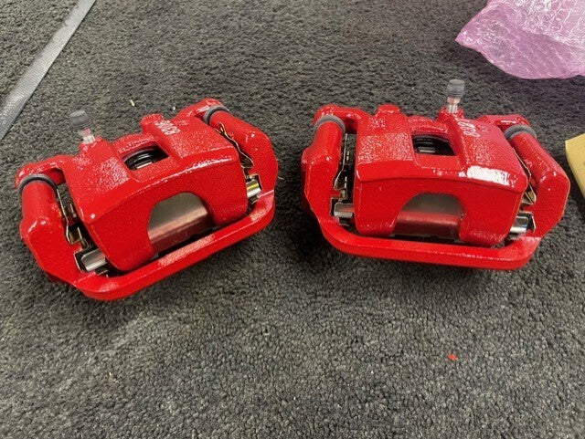 2 X REAR BRAKE CALIPER CARRIER BRAKE PADS  FOR QASHQAI J12 SOLID DISC