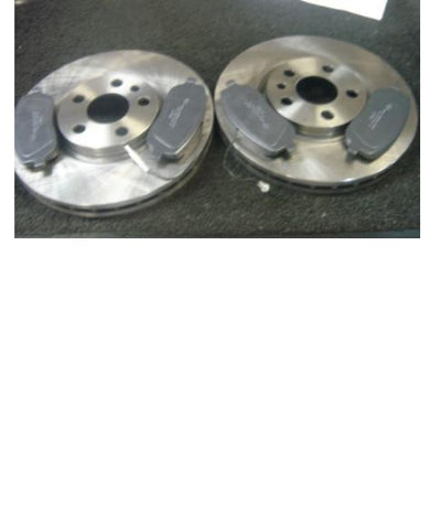  FOR FIAT ULYSSE 2002-2005 FRONT BRAKE DISCS BRAKE PADS NEW