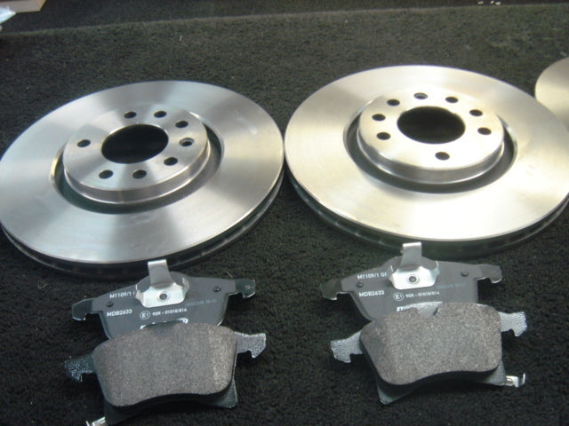FORD MONDEO MK4 1.6TI 1.8 2.0 2.2 TDCI 2007 ON FRONT BRAKE DISCS BRAKE PADS
